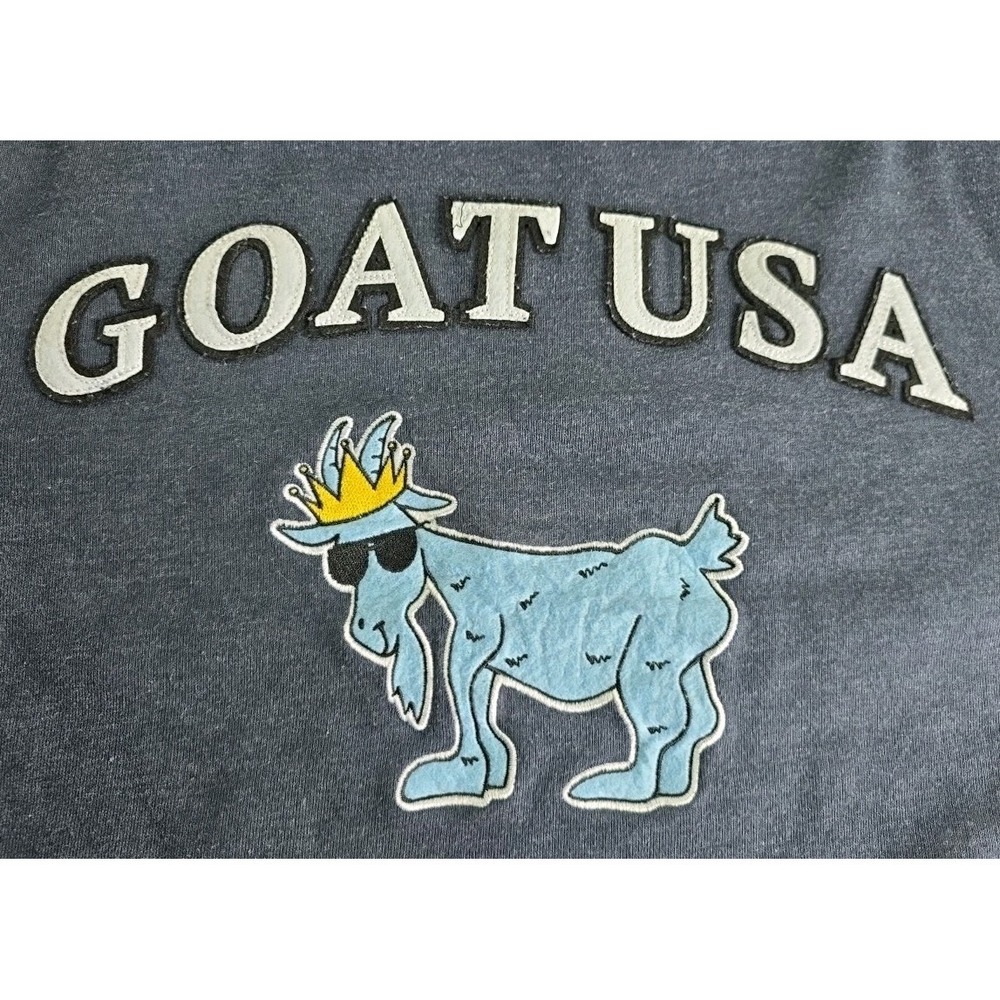 Goat USA NAVY Pullover Size Adult SMALL‎ Sweatshirt